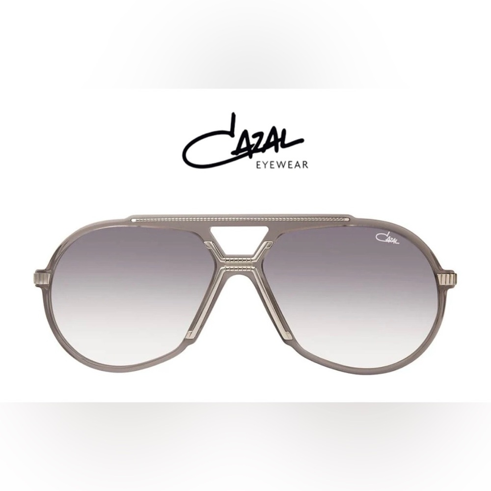 Cazal 888 Col. 003-Legends-Gray Gradient-Mixed Metal Detailing- Men’s Sunglasses